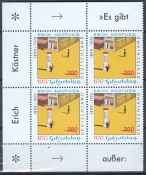 BRD 2035 Viererblock ** - 1999